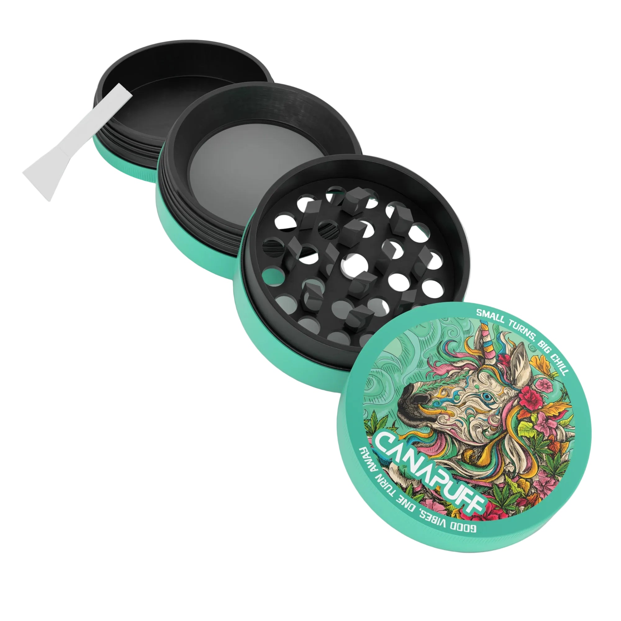 Grinder Metálico Unicorn Piss