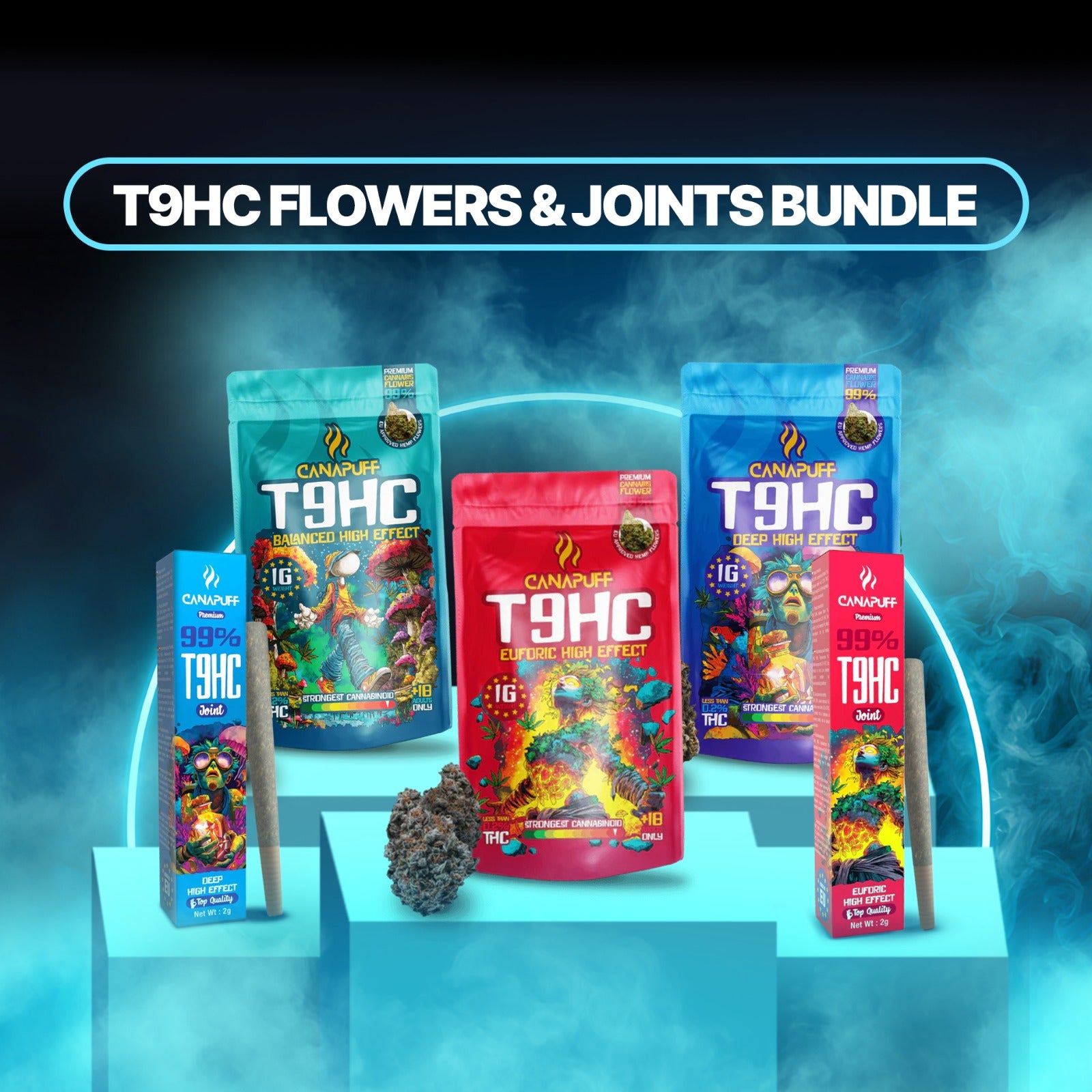 T9HC Flowers & Joints Bundle