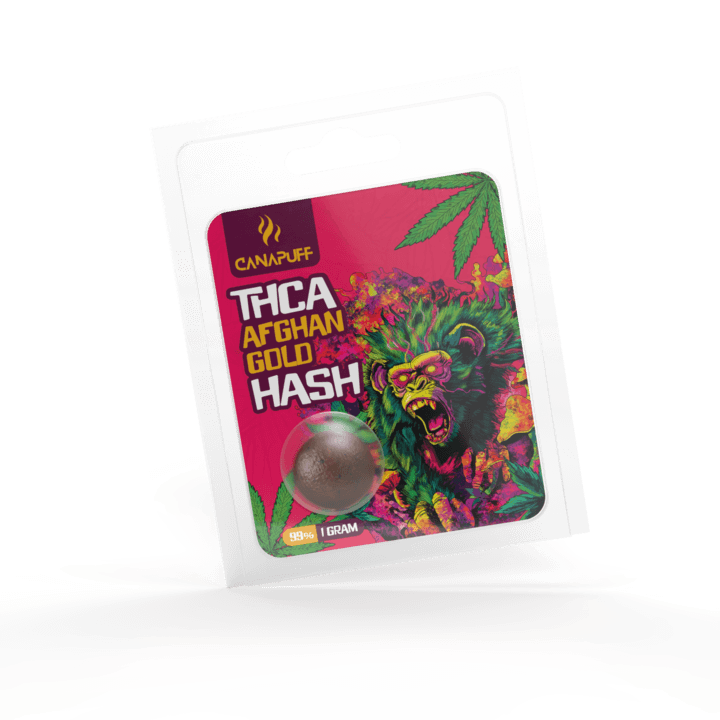 THCA Hash Afghan Gold 99% 1g