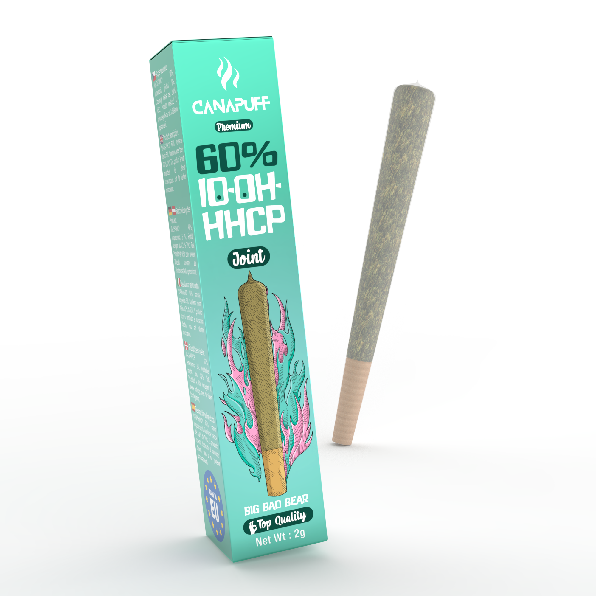 Big Bad Bear 60% 10-OH-HHCP Joint 2g