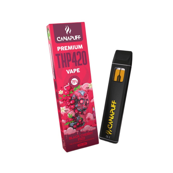 THP420 Vape Fizz de Cereja Negra 79% 1 ml