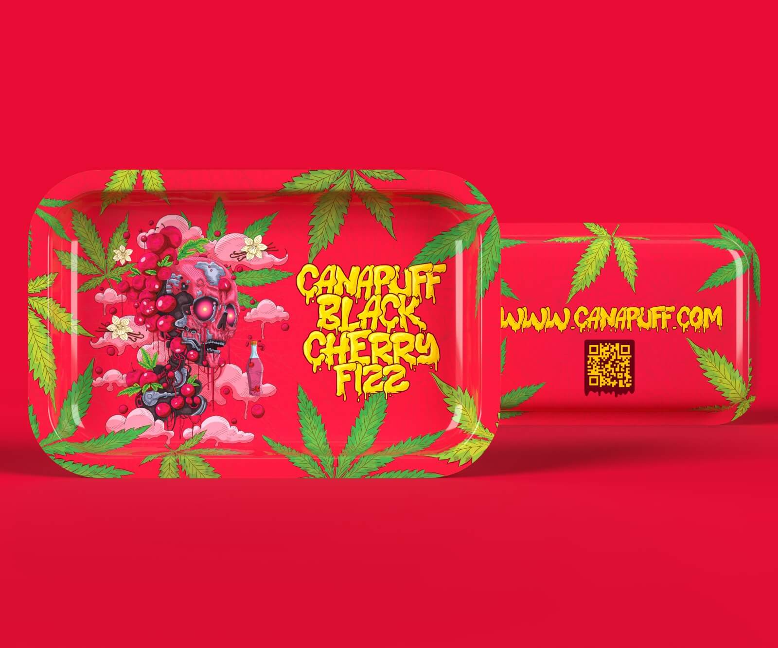 Tabuleiro de Enrolar Canapuff - Black Cherry Fizz - grande