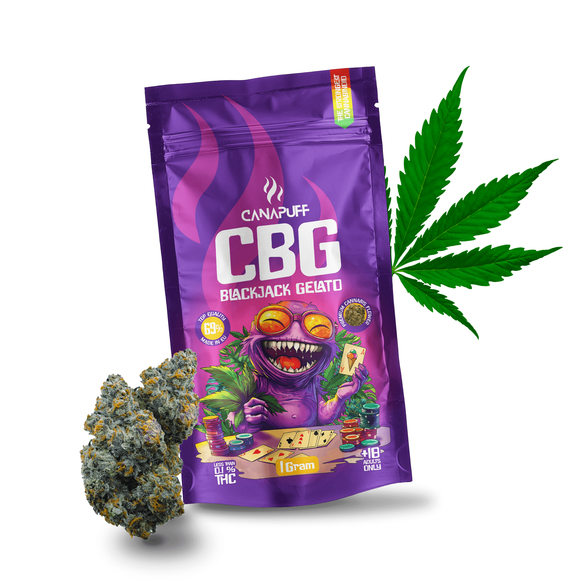 CBG Flores Blackjack Gelato 69%