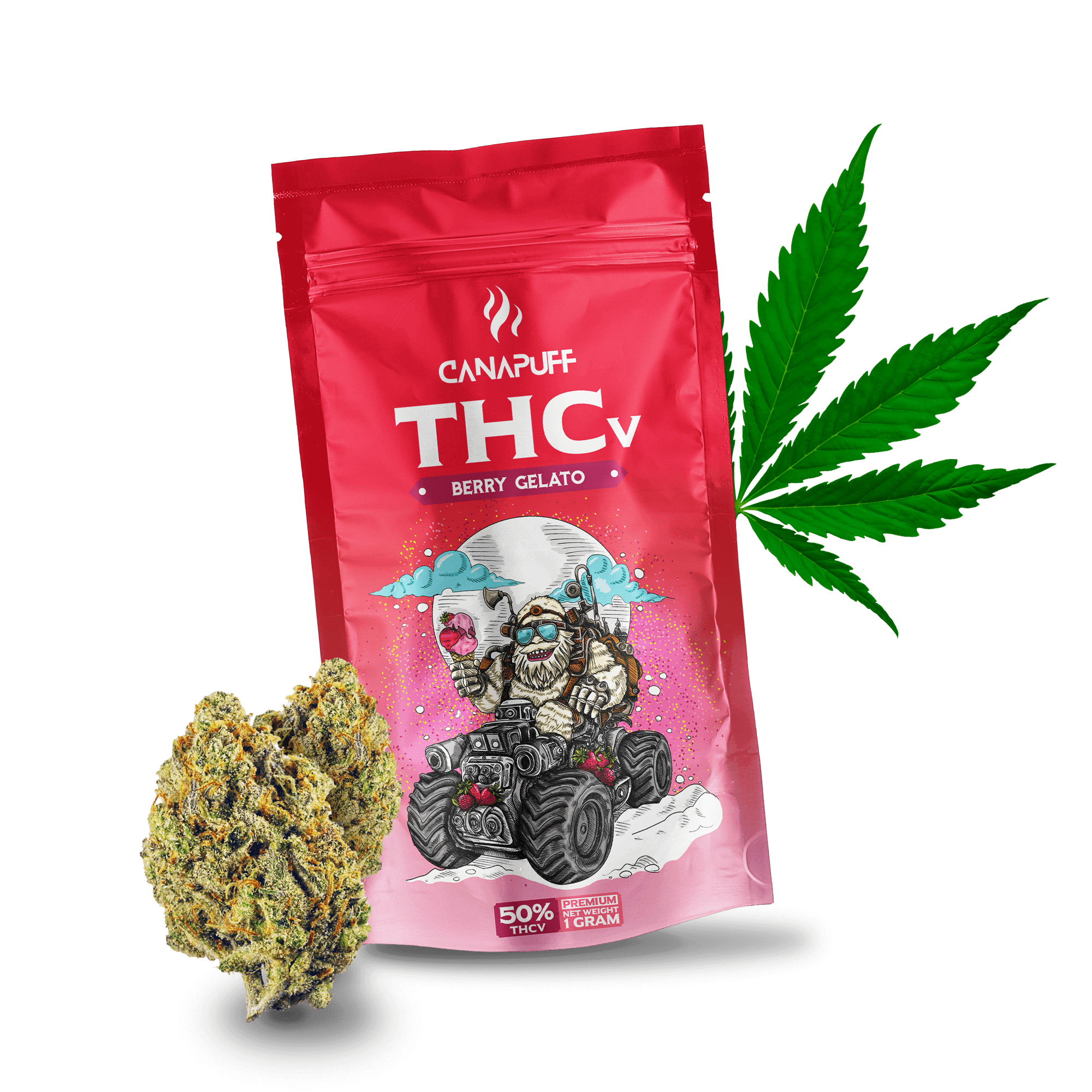 THCv Flores Berry Gelato 50%