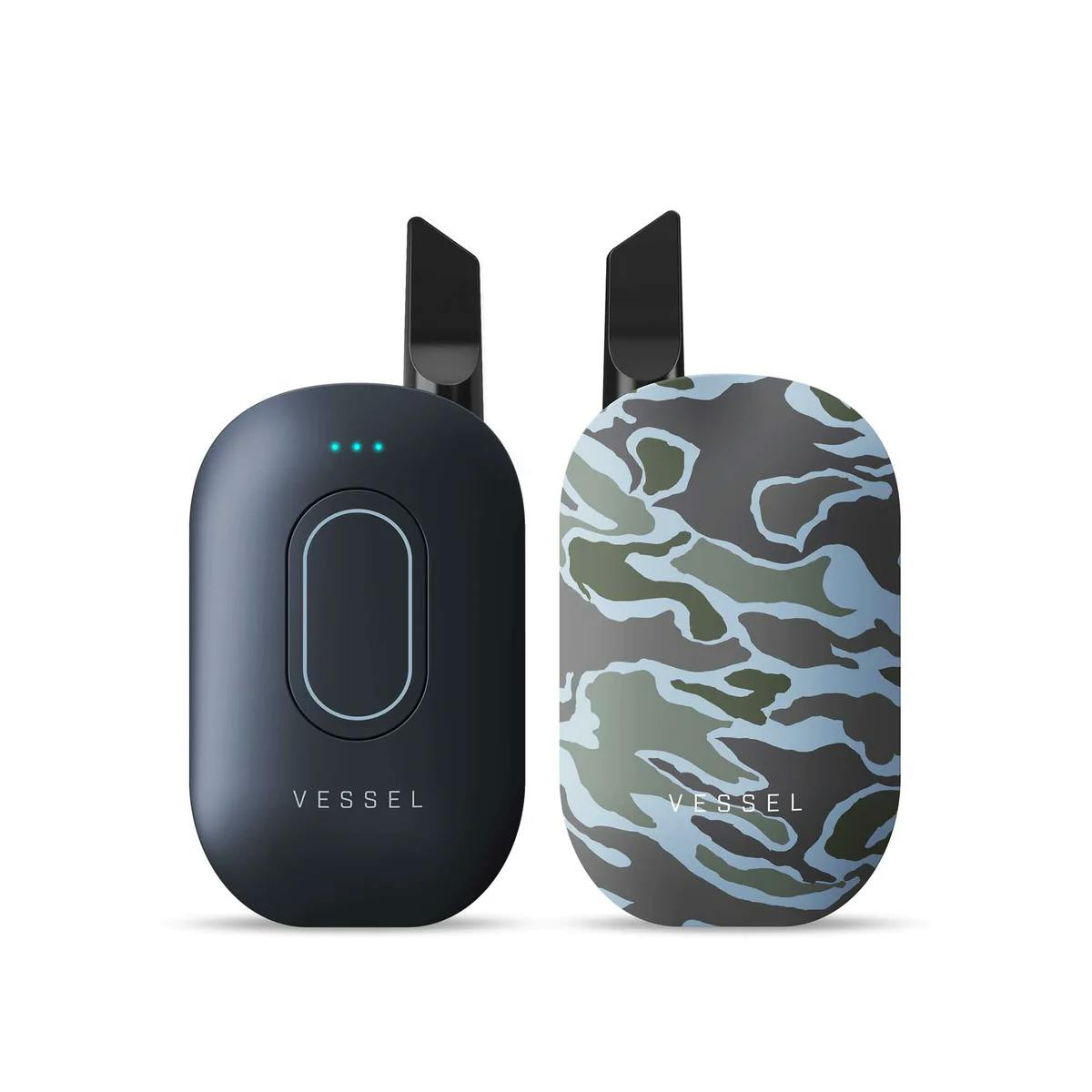 Base de carregamento para vaporizador preta e camuflada