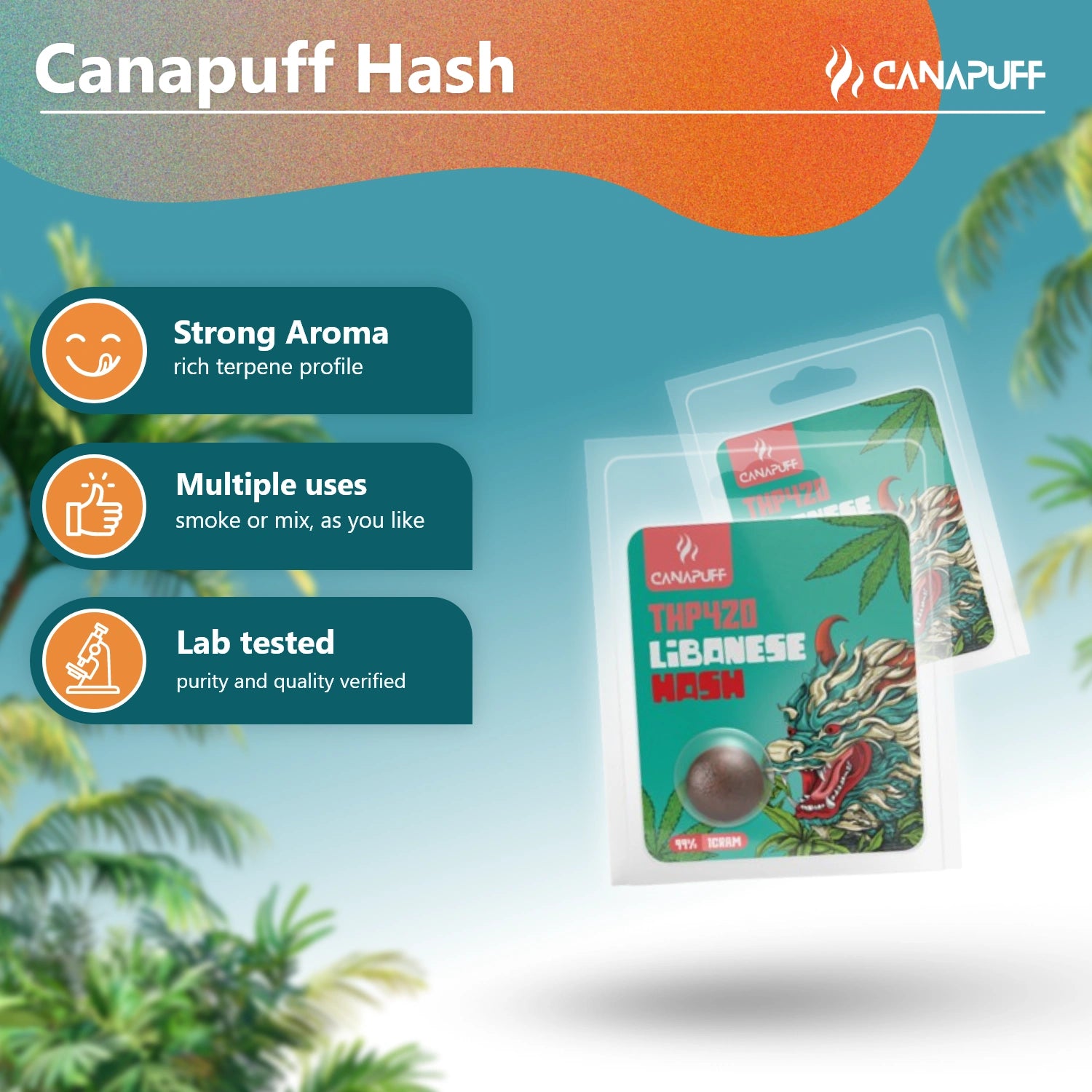 THP420 Hash Libanese 99%