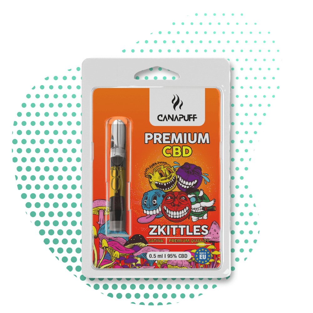 CanaPuff - ZKITTLES - CBD 95% - cartucho Canapuff