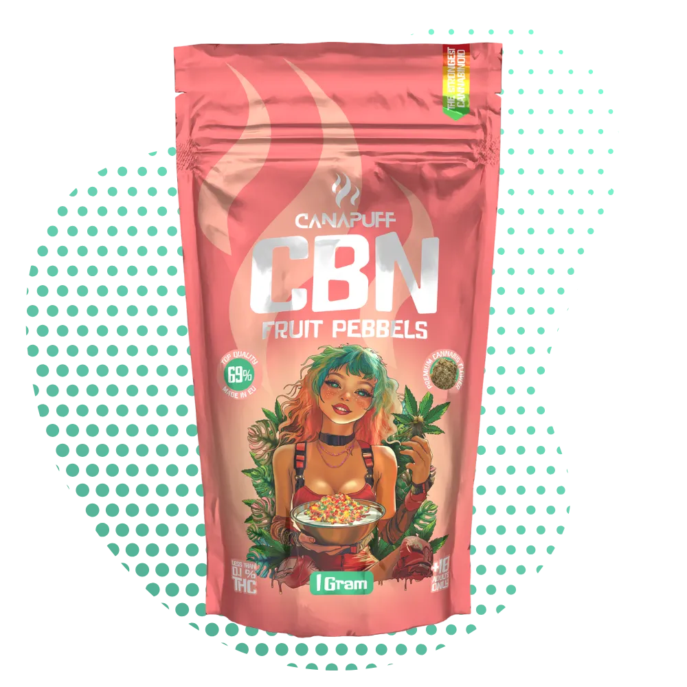 Canapuff - Fruit Pebbels 69% - Flores de CBN