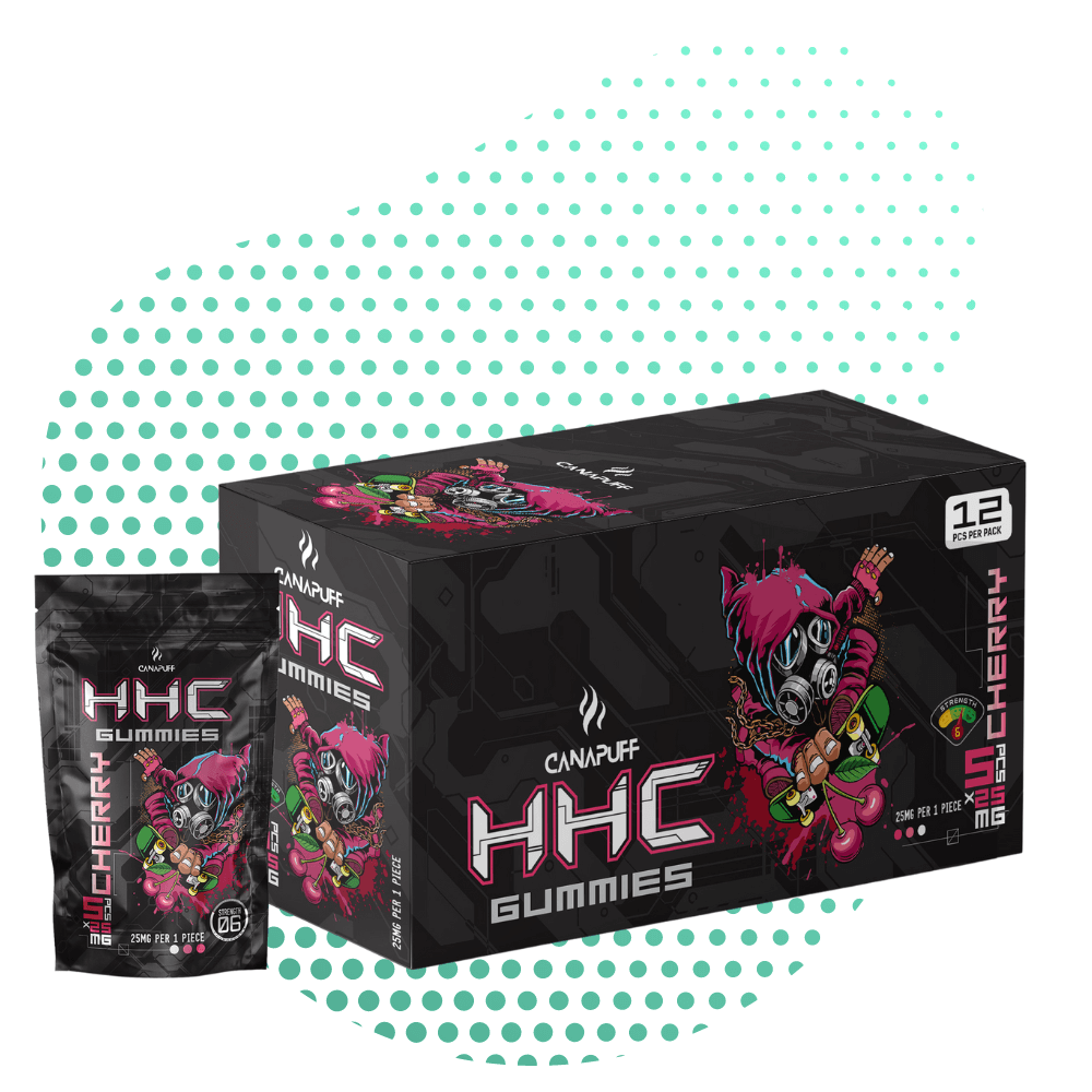 Gomas Canapuff HHC Cereja