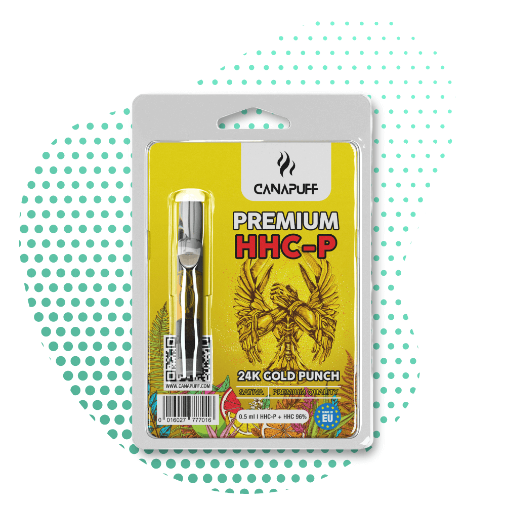 Canapuff - 24K GOLD PUNCH - HHC-P 96% - cartucho Canapuff
