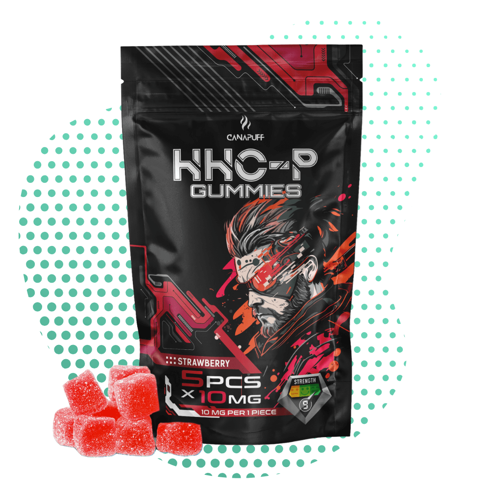 canapuff gomas hhcp sabor pastilha elástica de morango