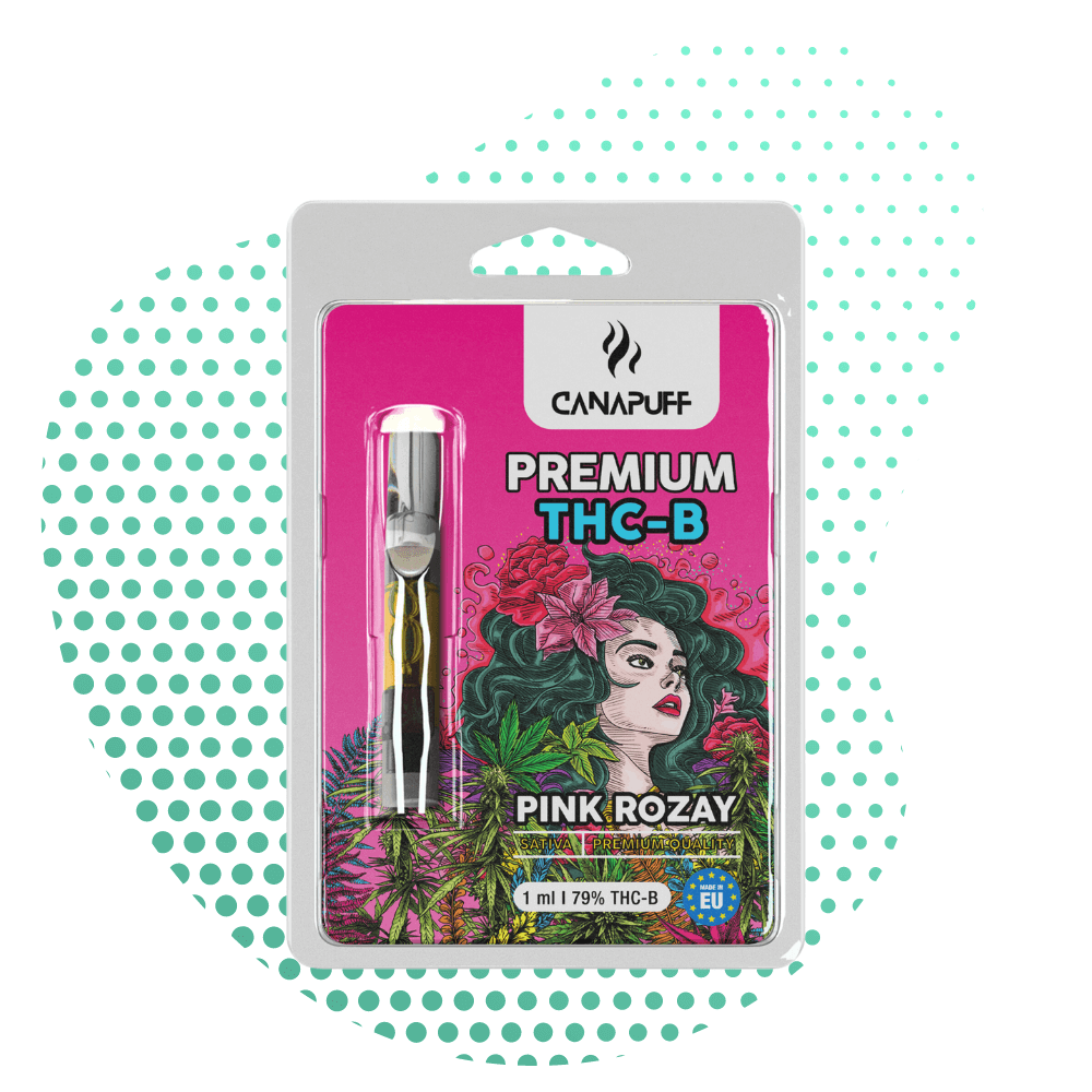 Cartucho CanaPuff Pink Rozay THC B 79%