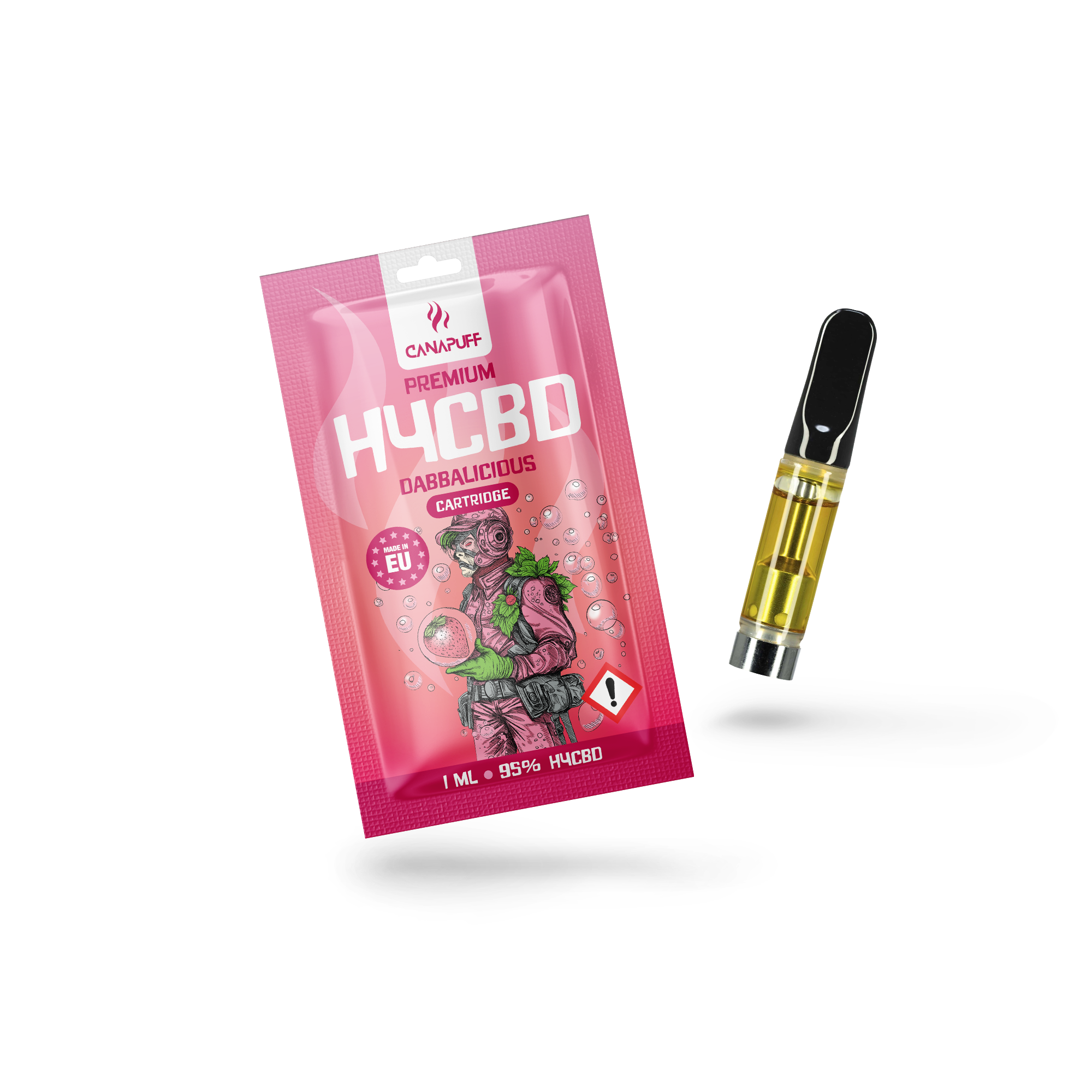 Canapuff - Dabbalicious - H4CBD 96% - Cartucho
