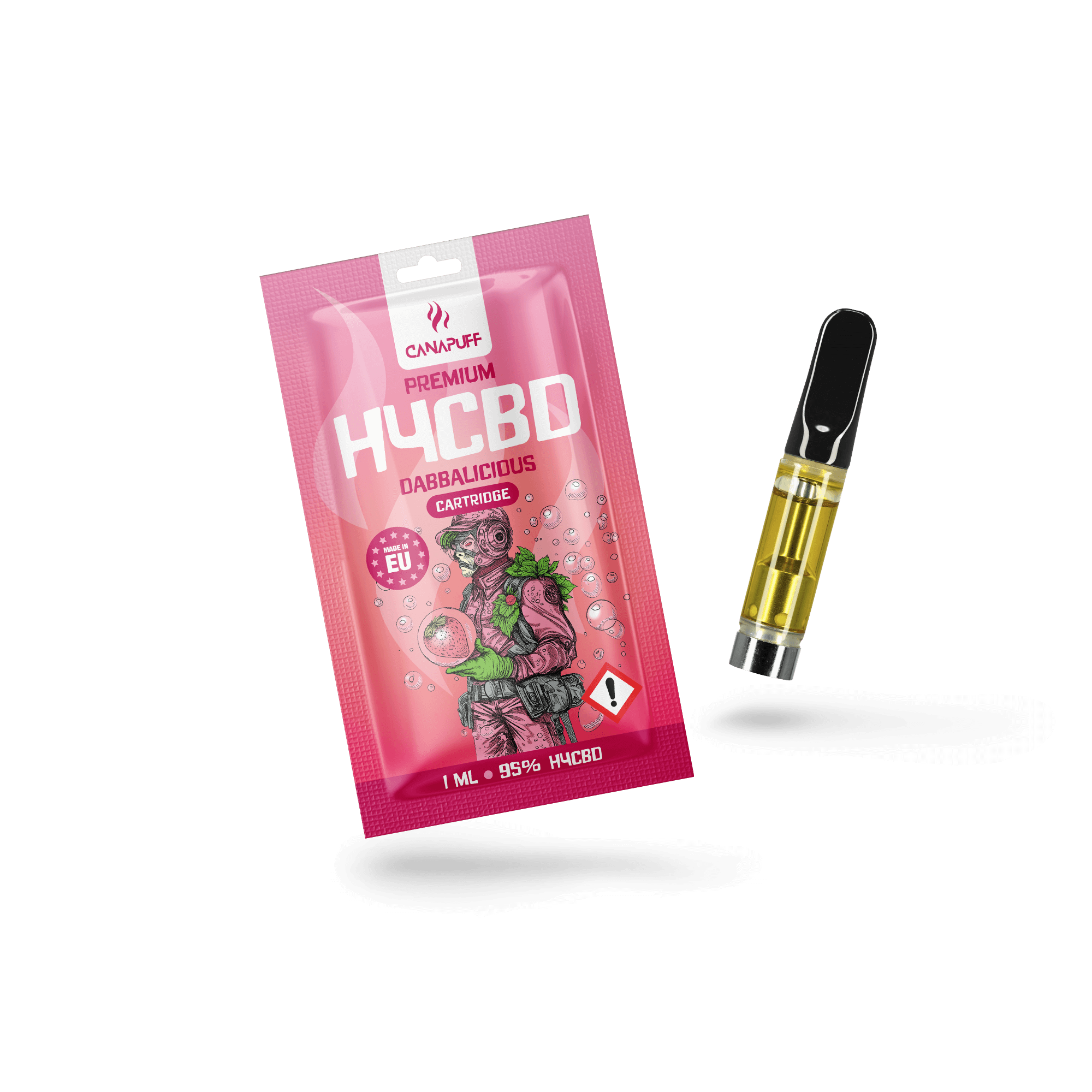 H4CBD Cartucho Dabbalicious 96%