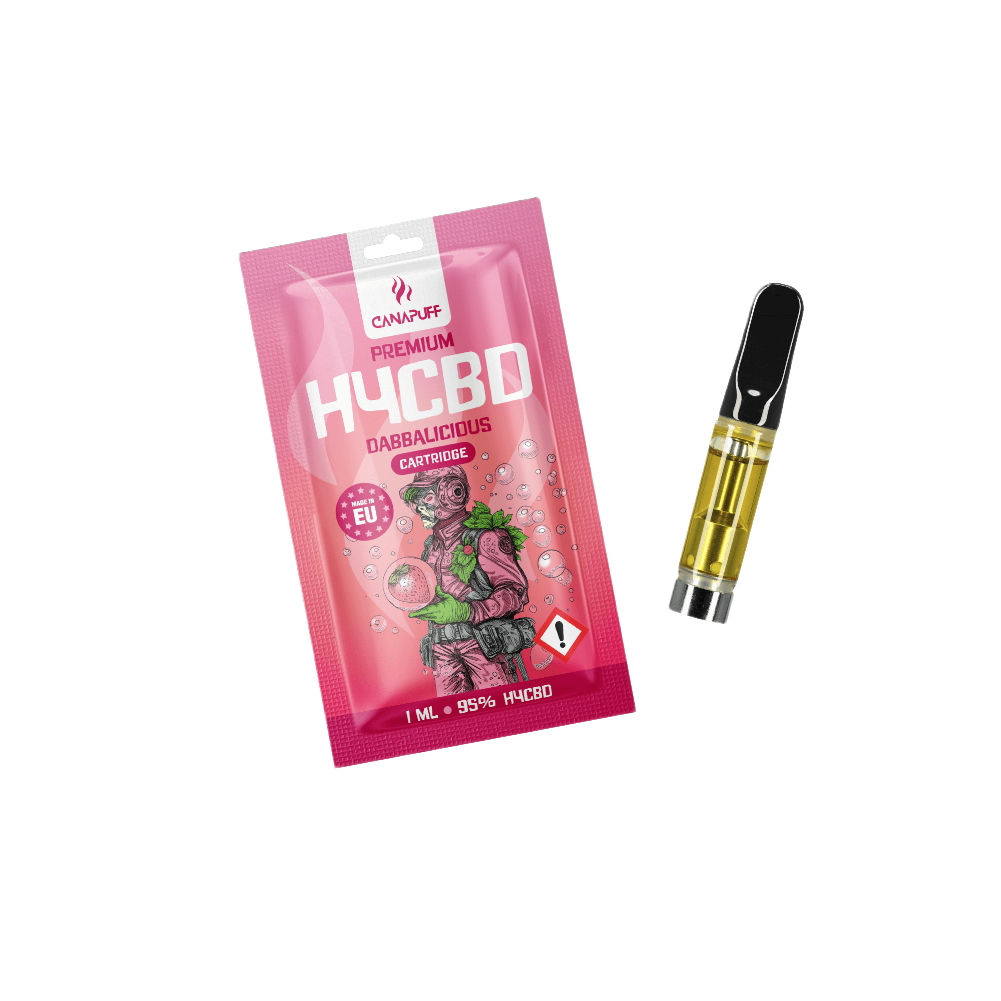 H4CBD Cartucho Dabbalicious 96%