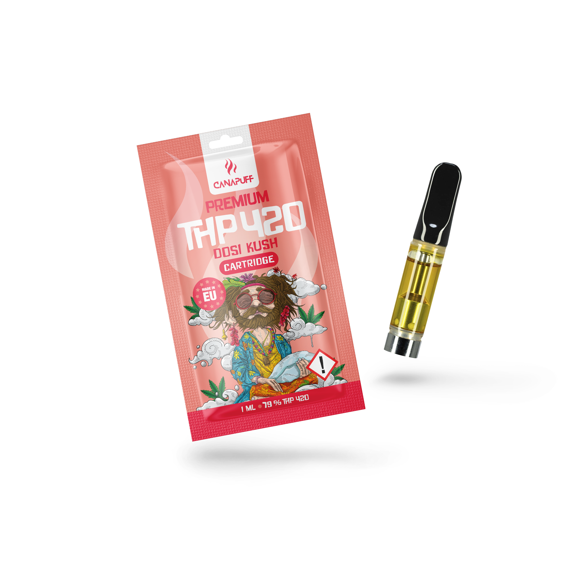 Canapuff - Dosi Kush - THP420 79% - Cartucho