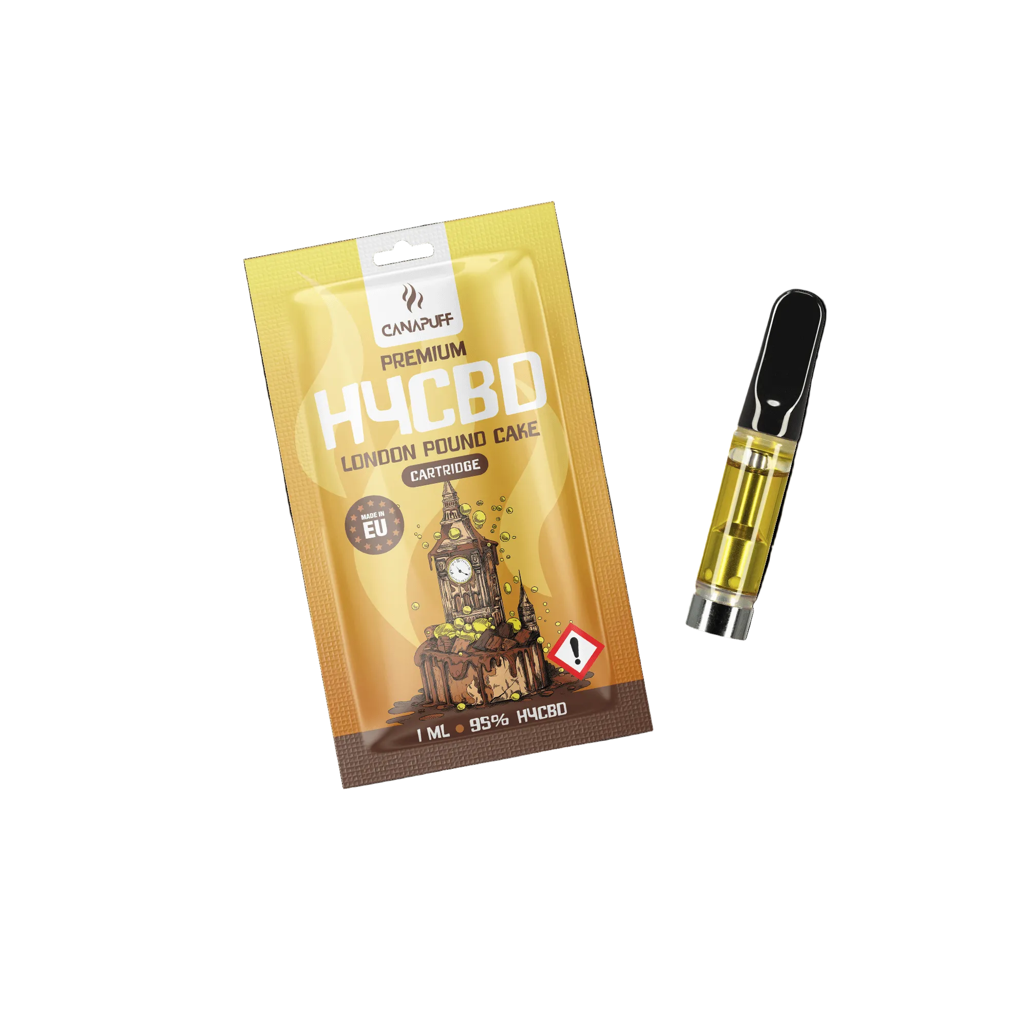 H4CBD Cartucho London Pound Cake 96%