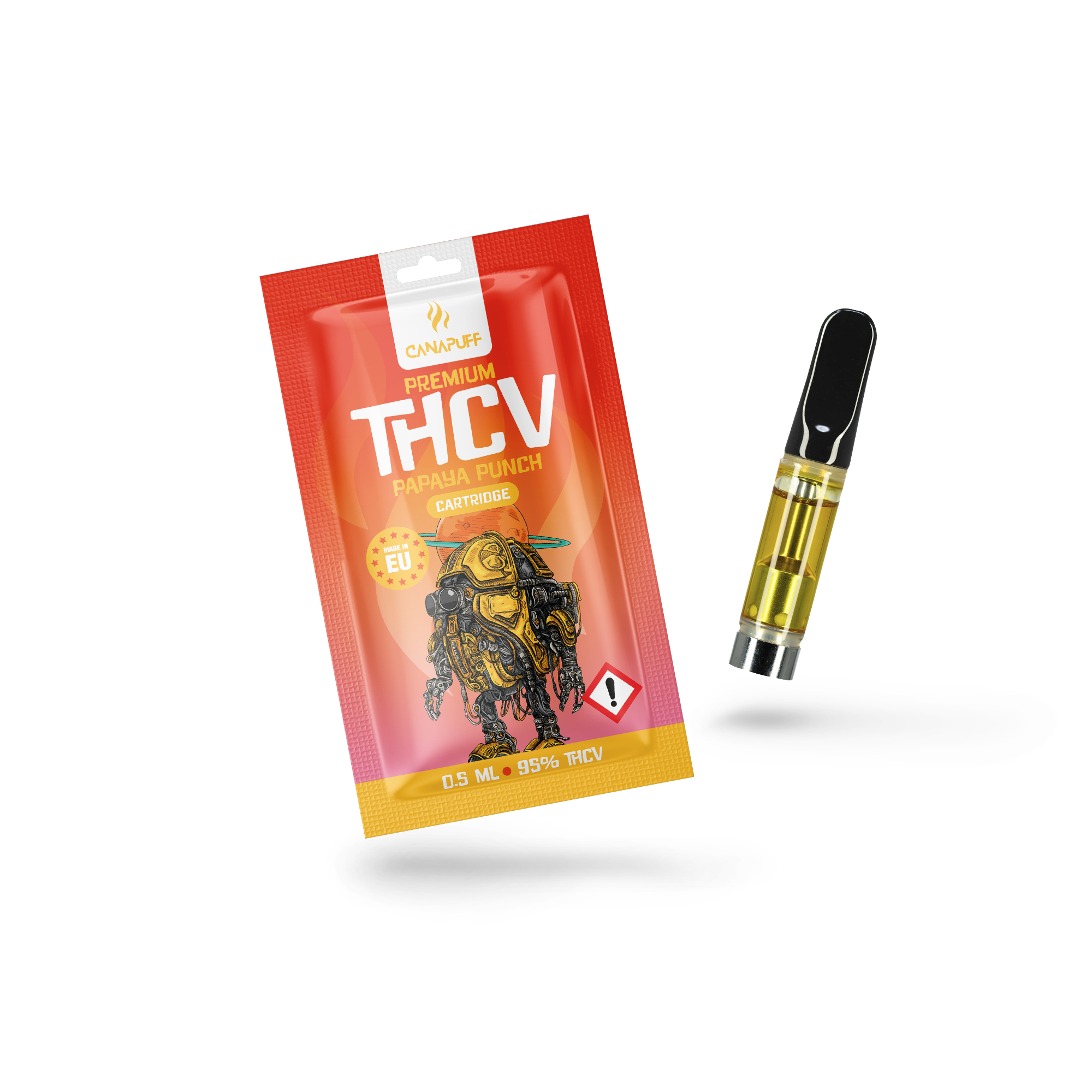 Canapuff - Papaya Punch - THCv 79% - Cartucho