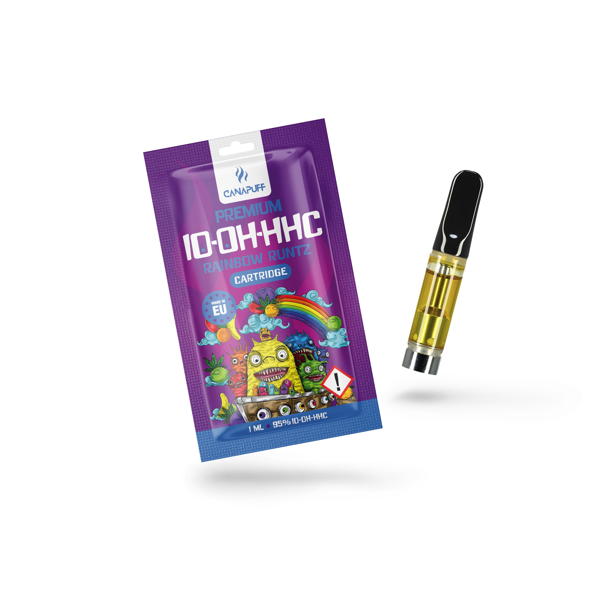Canapuff - Rainbow Runtz - 10-OH-HHC 95% - Cartucho