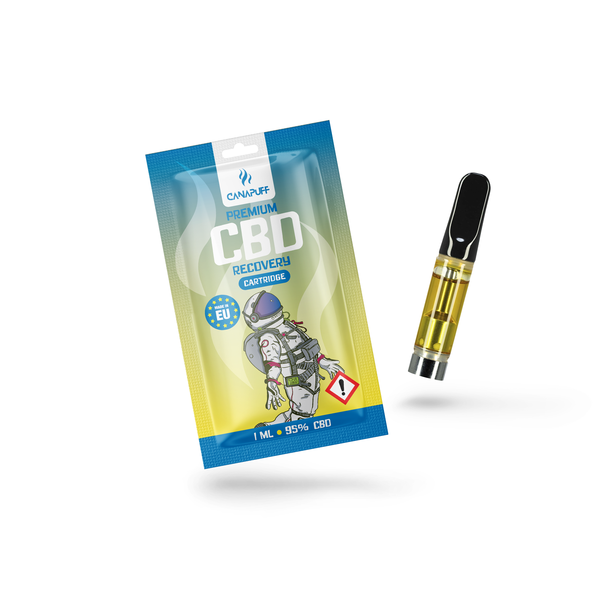 Canapuff - Recovery - CBD 95% - Cartucho
