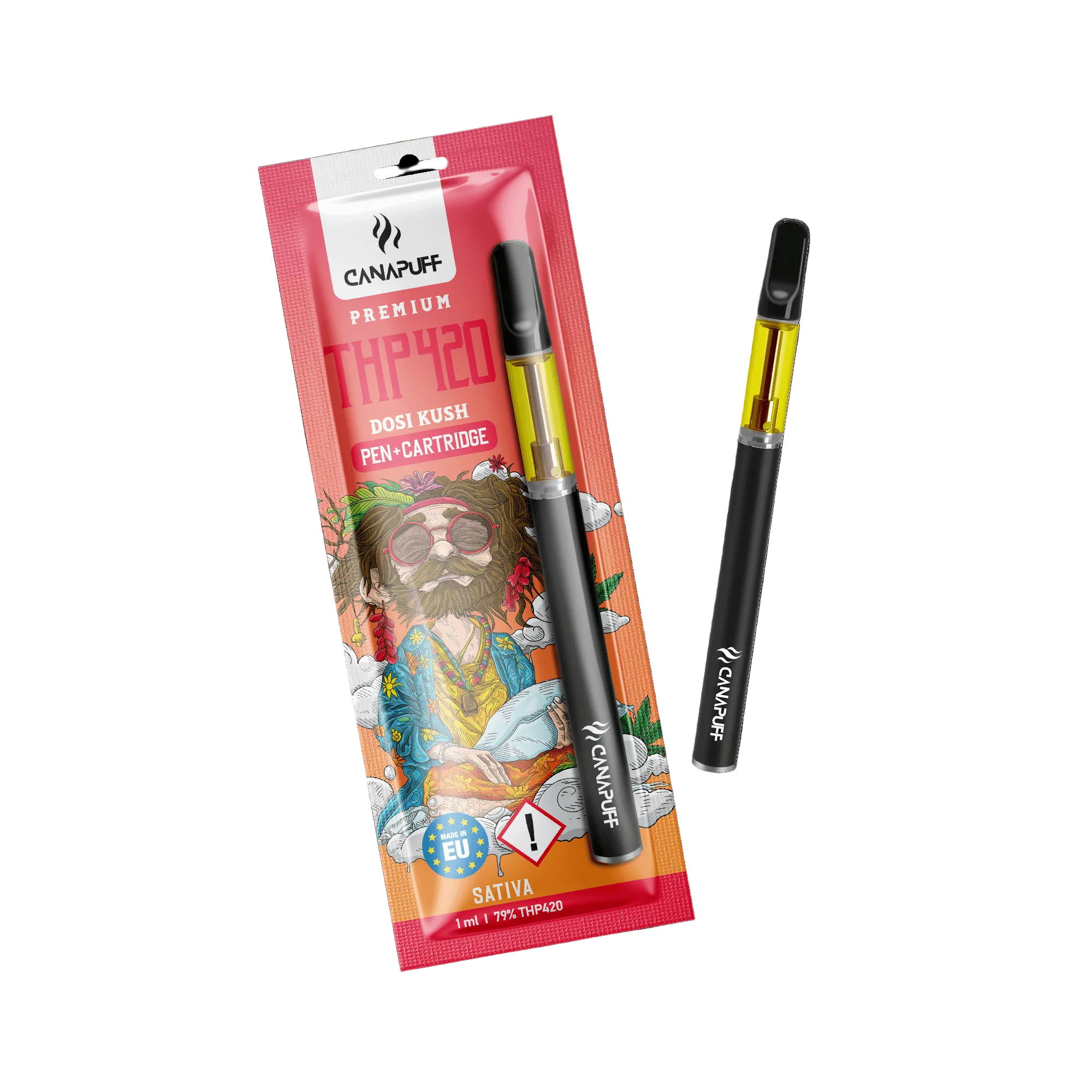 THP420 Pen+Cartucho Dosi Kush 79%