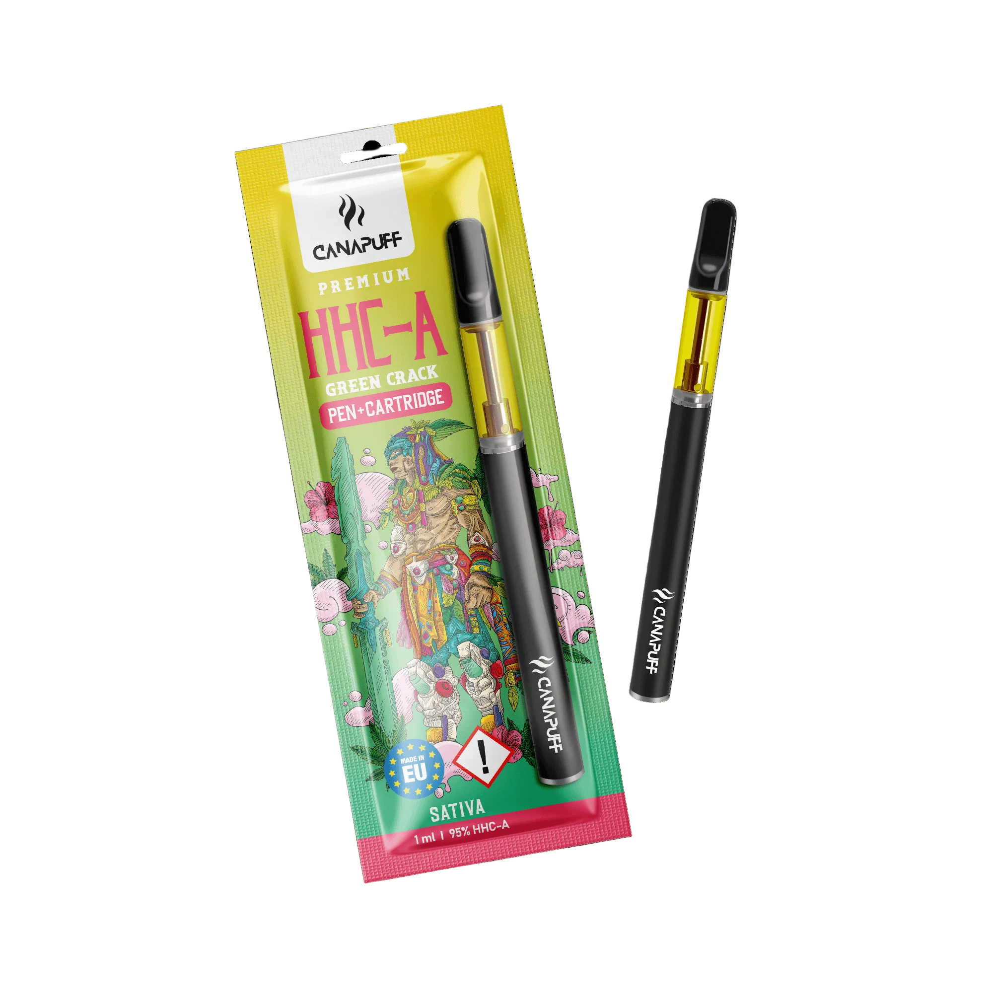 HHC-A Pen+Cartucho Green Crack 95%