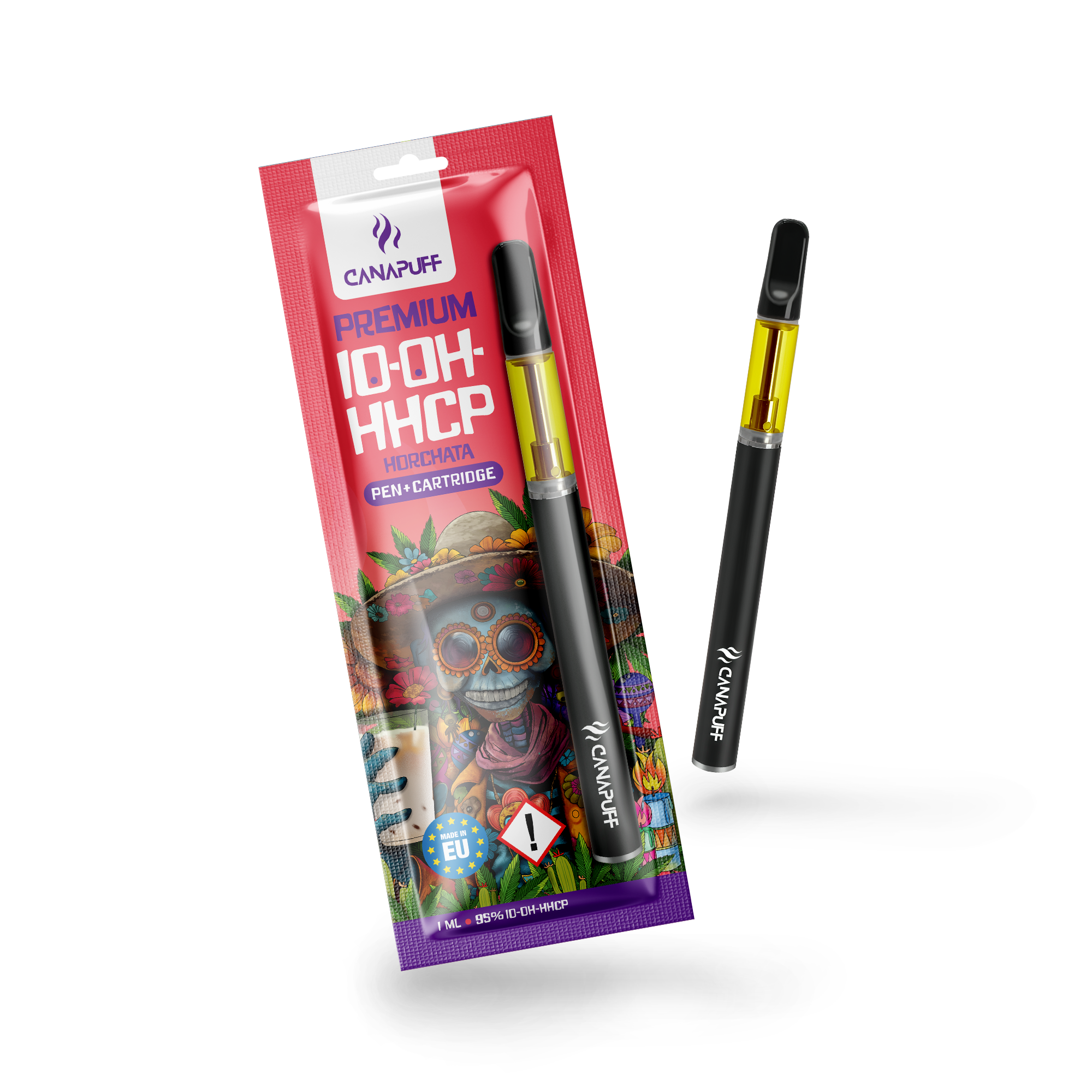 Canapuff - Horchata - 10-OH-HHCP 95% - Pen+Cartucho