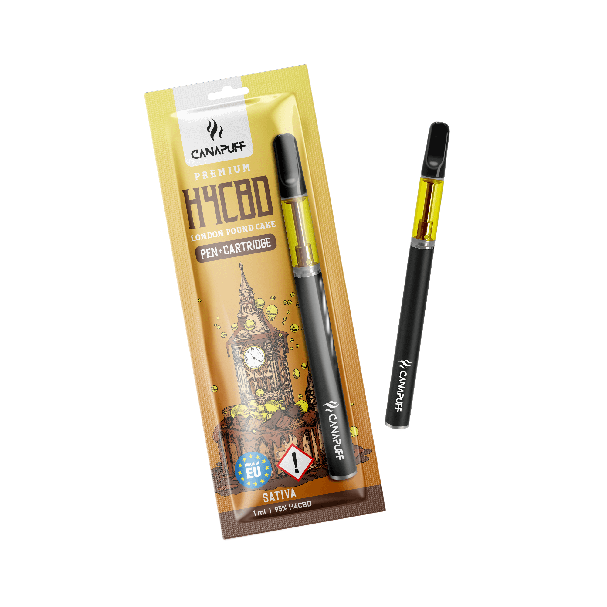 H4CBD Pen+Cartucho London Pound Cake 95%