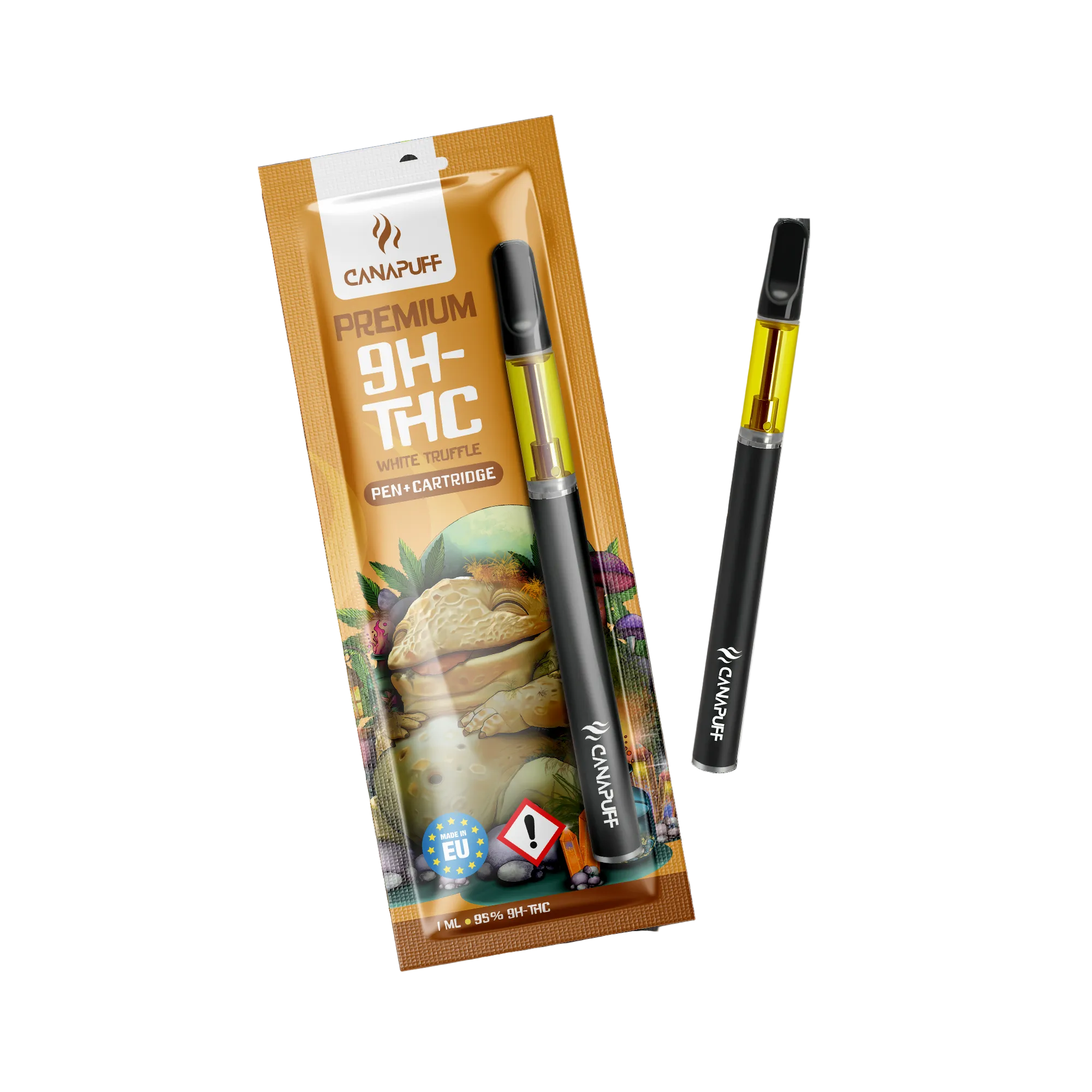9H-THC Pen+Cartucho White Truffle 95%