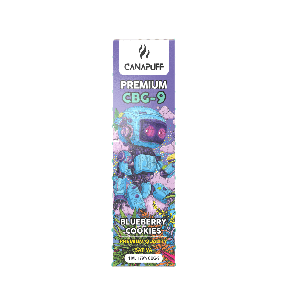 CBG9 Vape Blueberry Cookie 79% 1 ml