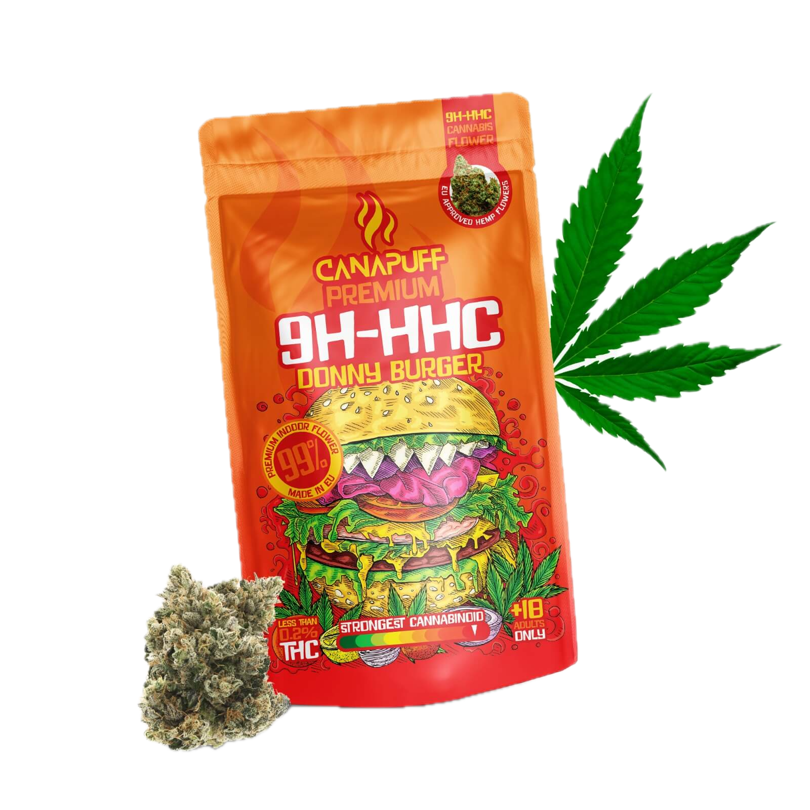 Canapuff - Donny Burger 99% - Flores 9H-HHC