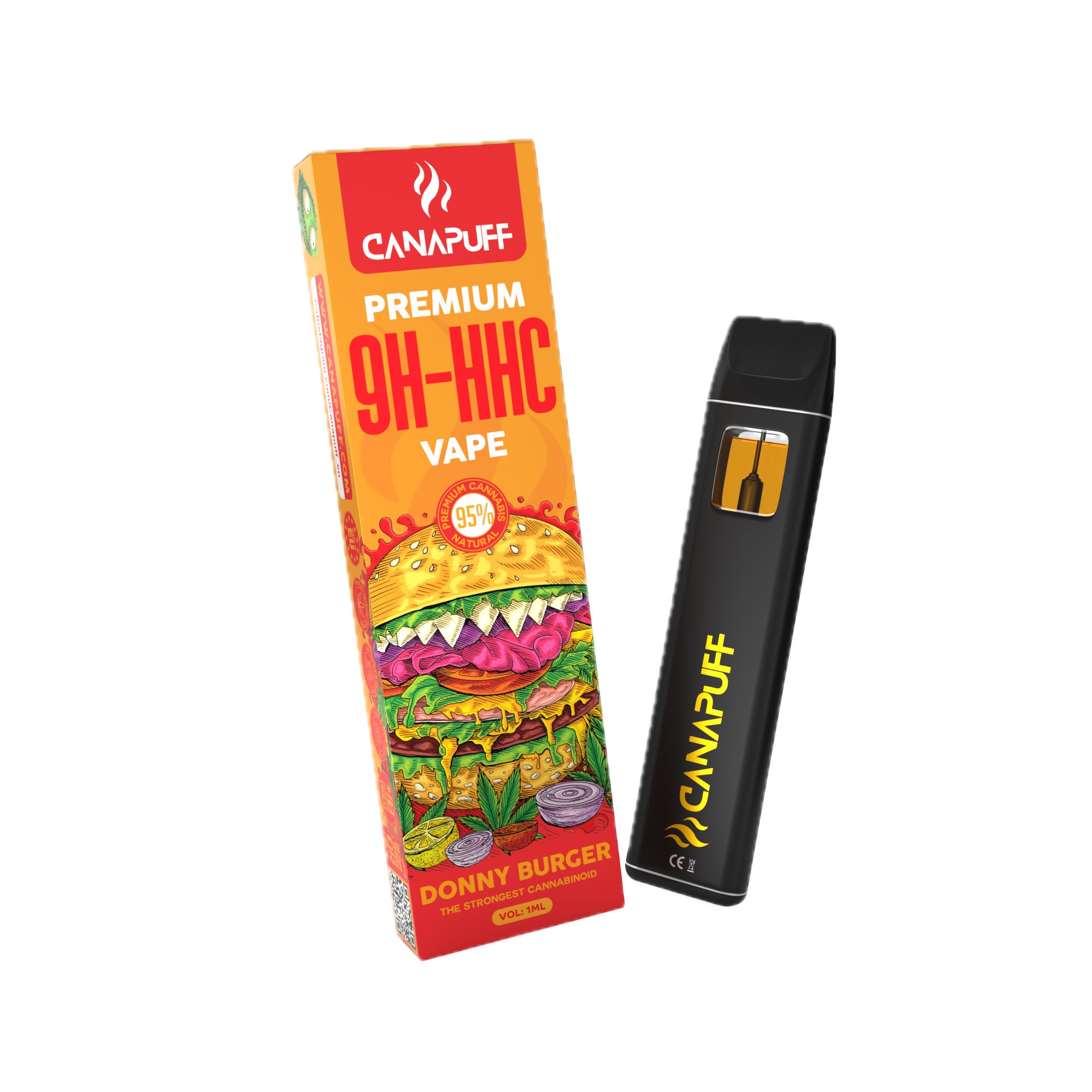 Donny Burger 95% 9H-HHC - Canapuff - Vape - 1ml