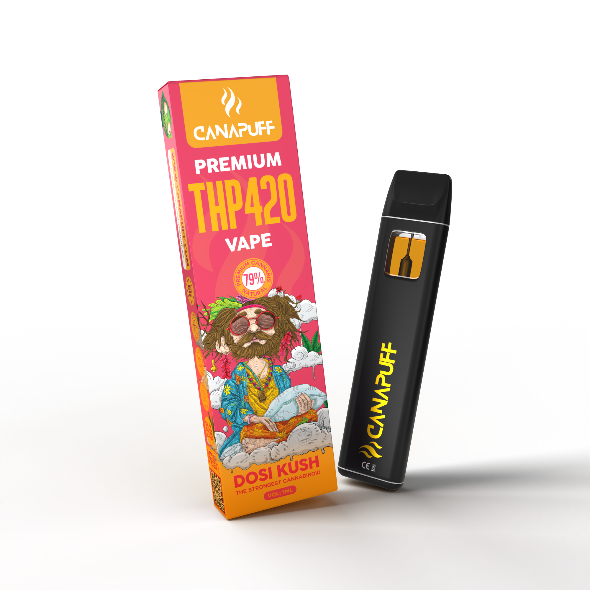 Dosi Kush 79% THP420 - Canapuff - Vaporizador - 1ml-Canapuff