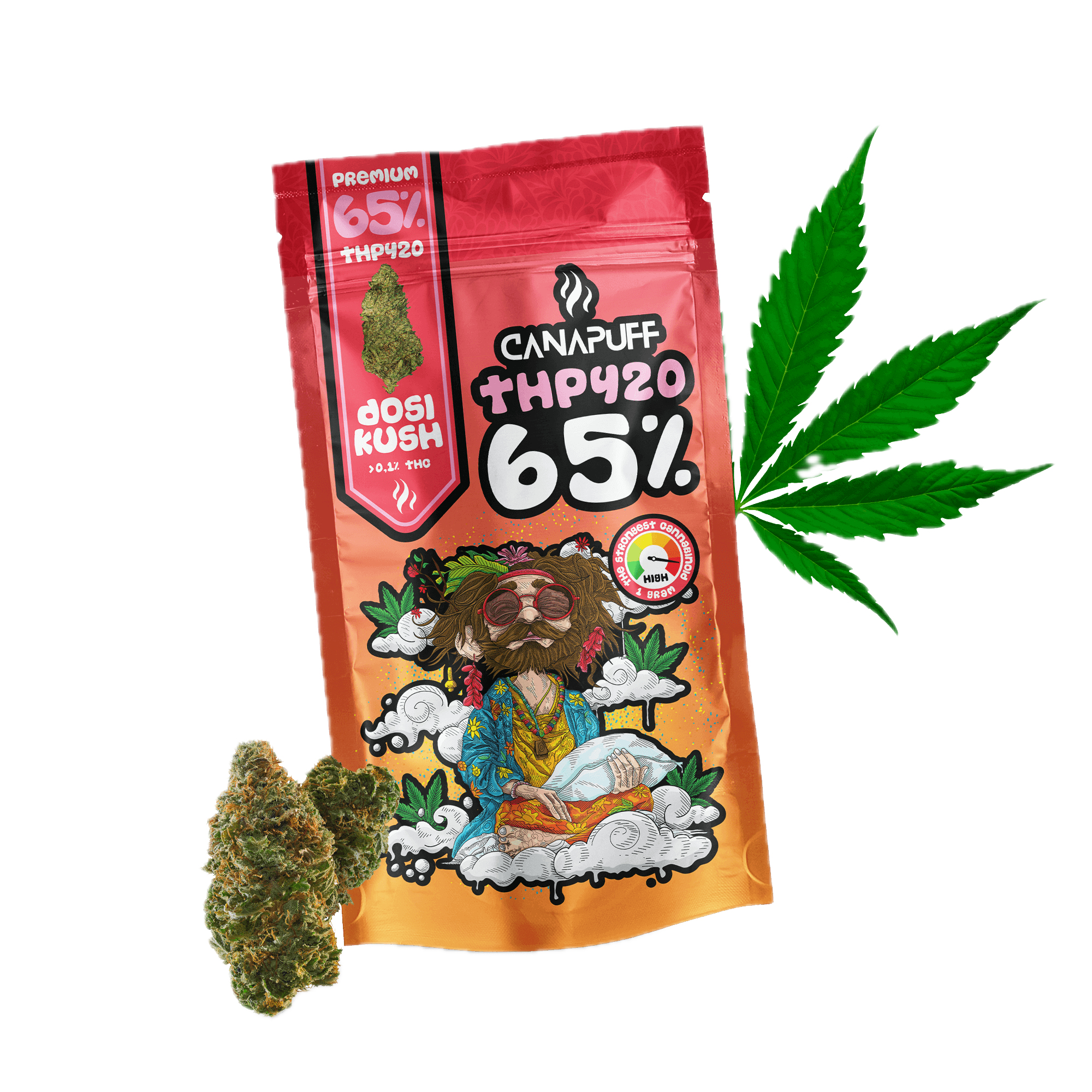 THP420 Flores Dosi Kush 65%