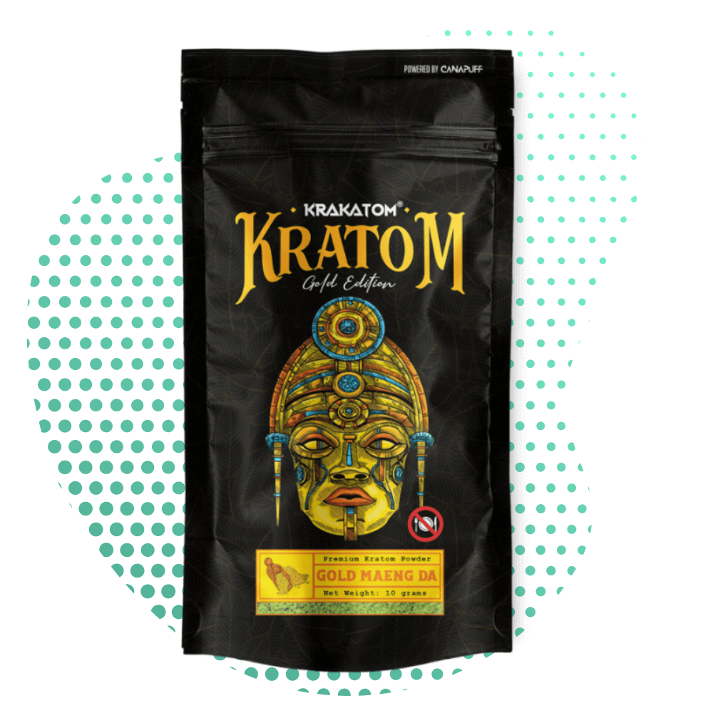 Krakatom - Gold Maeng Da - Edição Ouro Canapuff