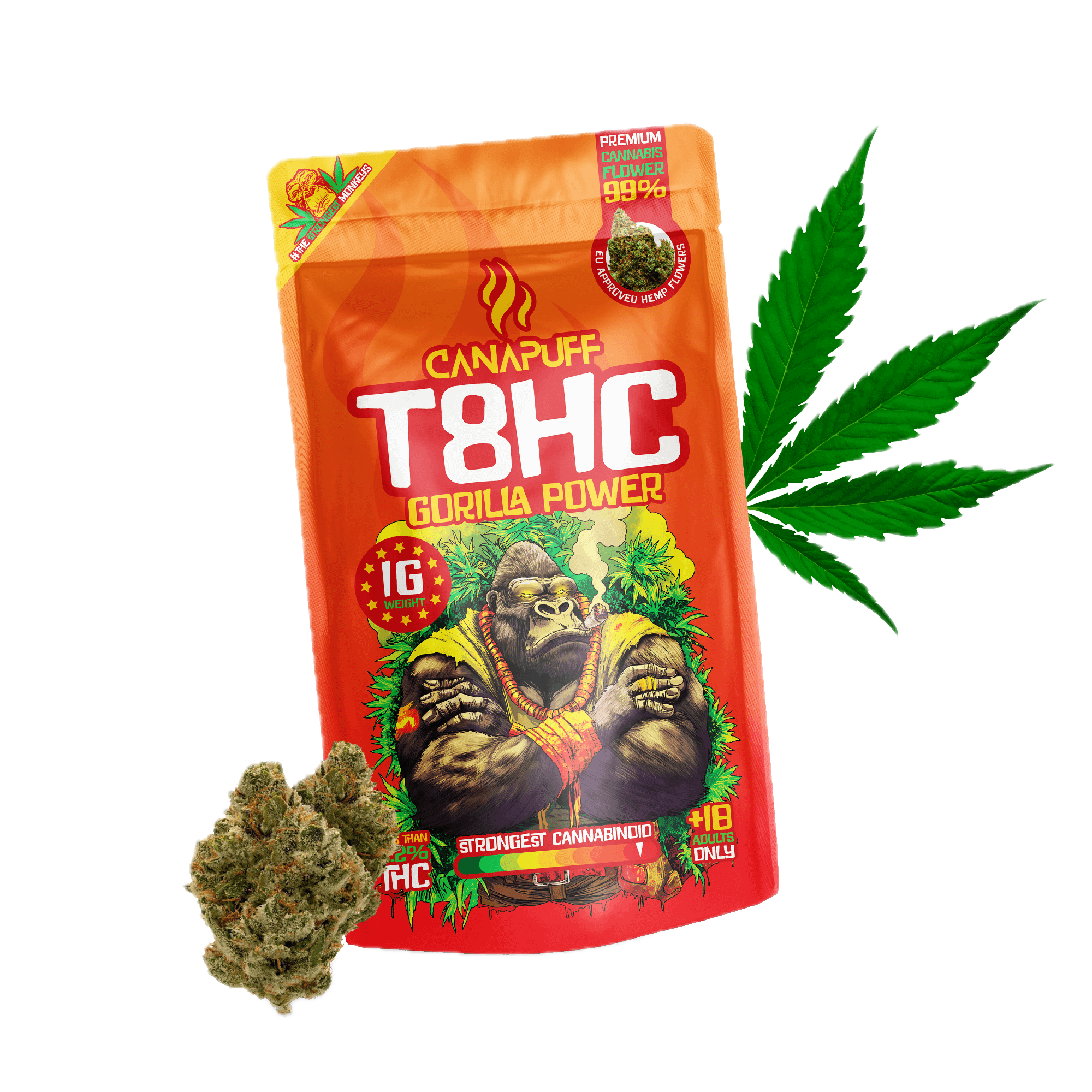 T8HC Flores Gorilla Power 99%