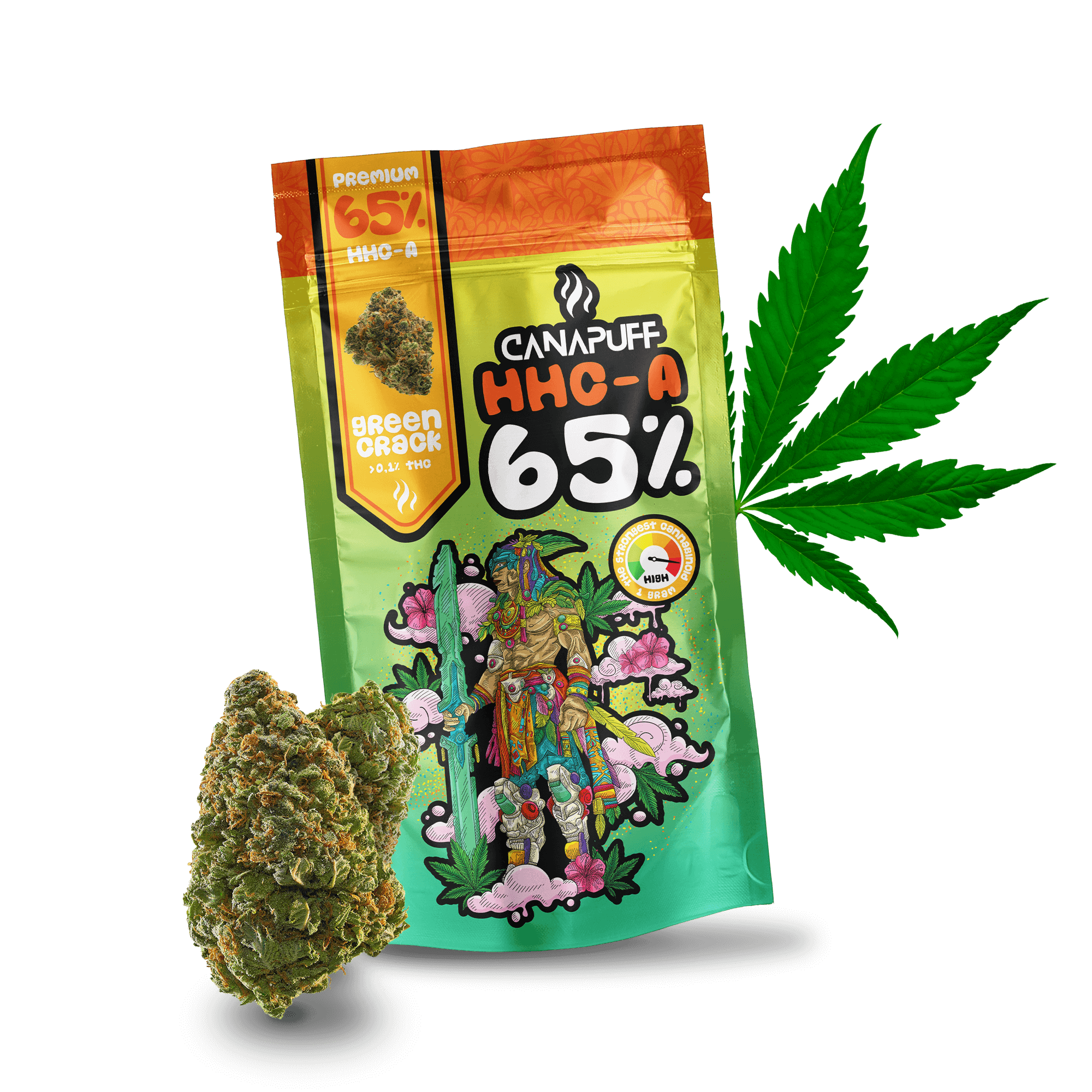 HHC-A Flores Green Crack 65%