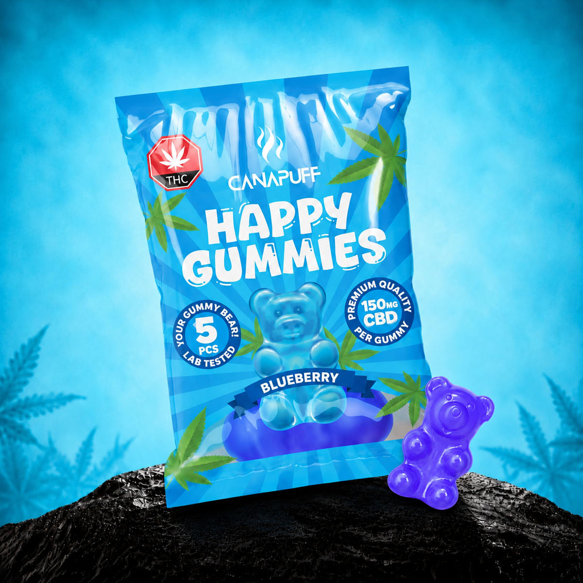 CBD Gummies Blueberry