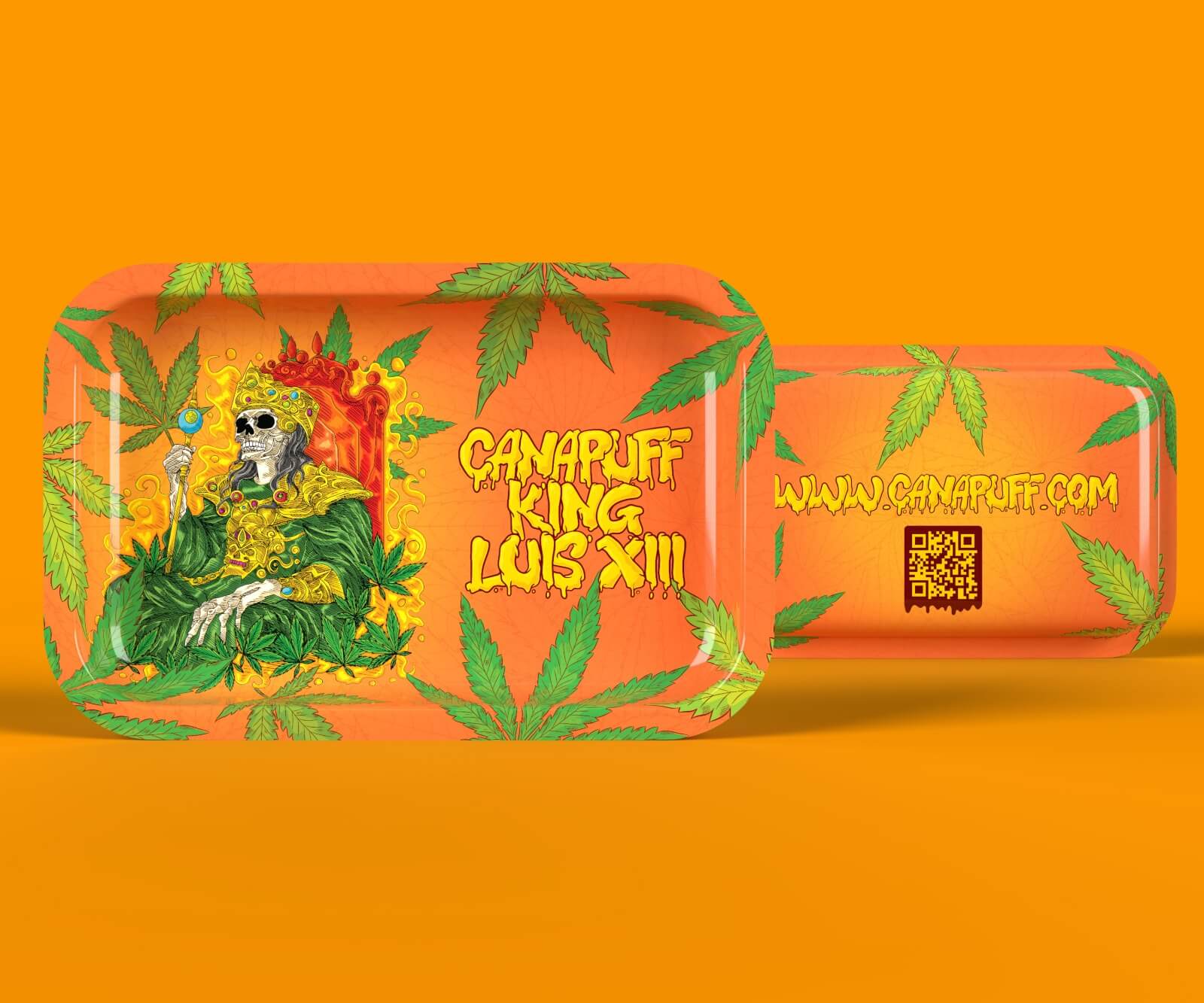 Tabuleiro de enrolar Canapuff - King Luis XIII - extra grande