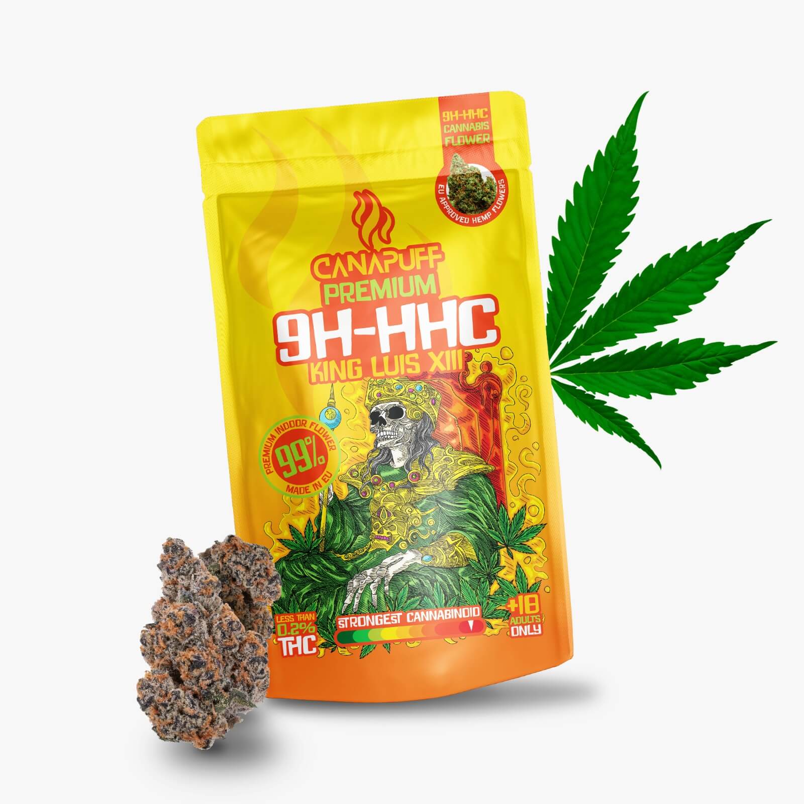 Canapuff - King Luis XIII 99% - Flores 9H-HHC