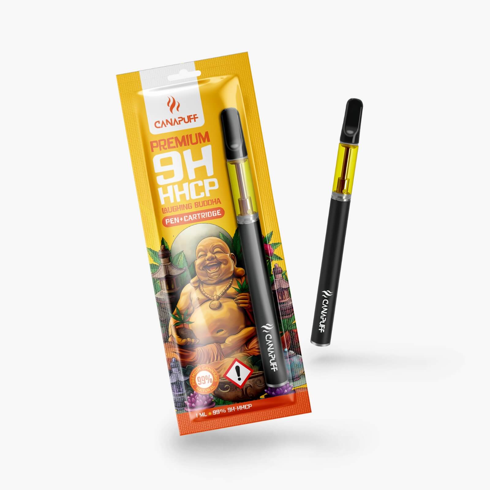 9h-HHCP Pen+Cartucho Laughing Buddha 99%