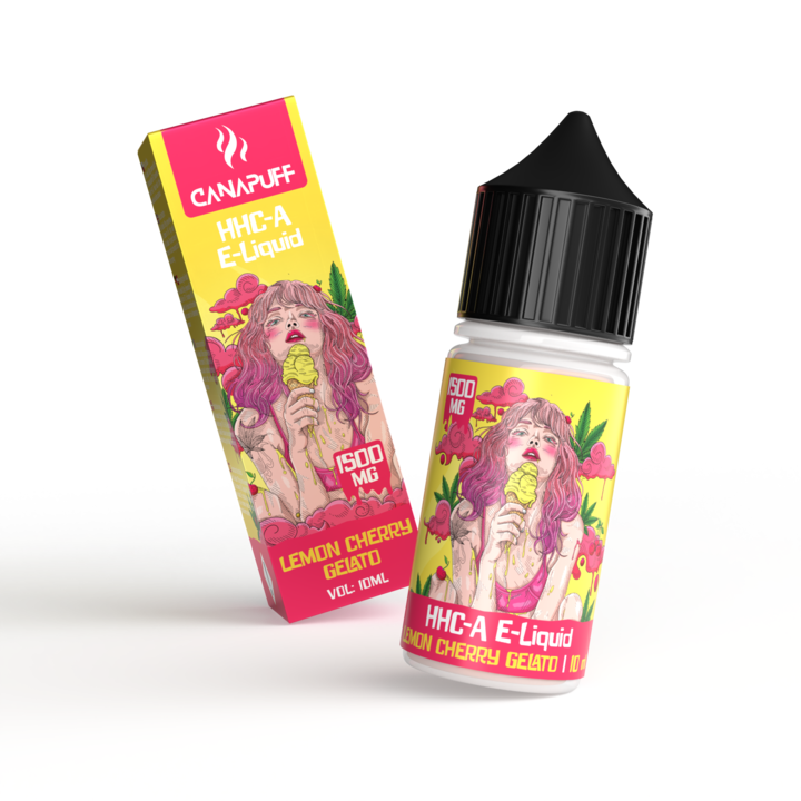 HHC-A Liquid 1.500mg - Gelato de Cereja e Limão