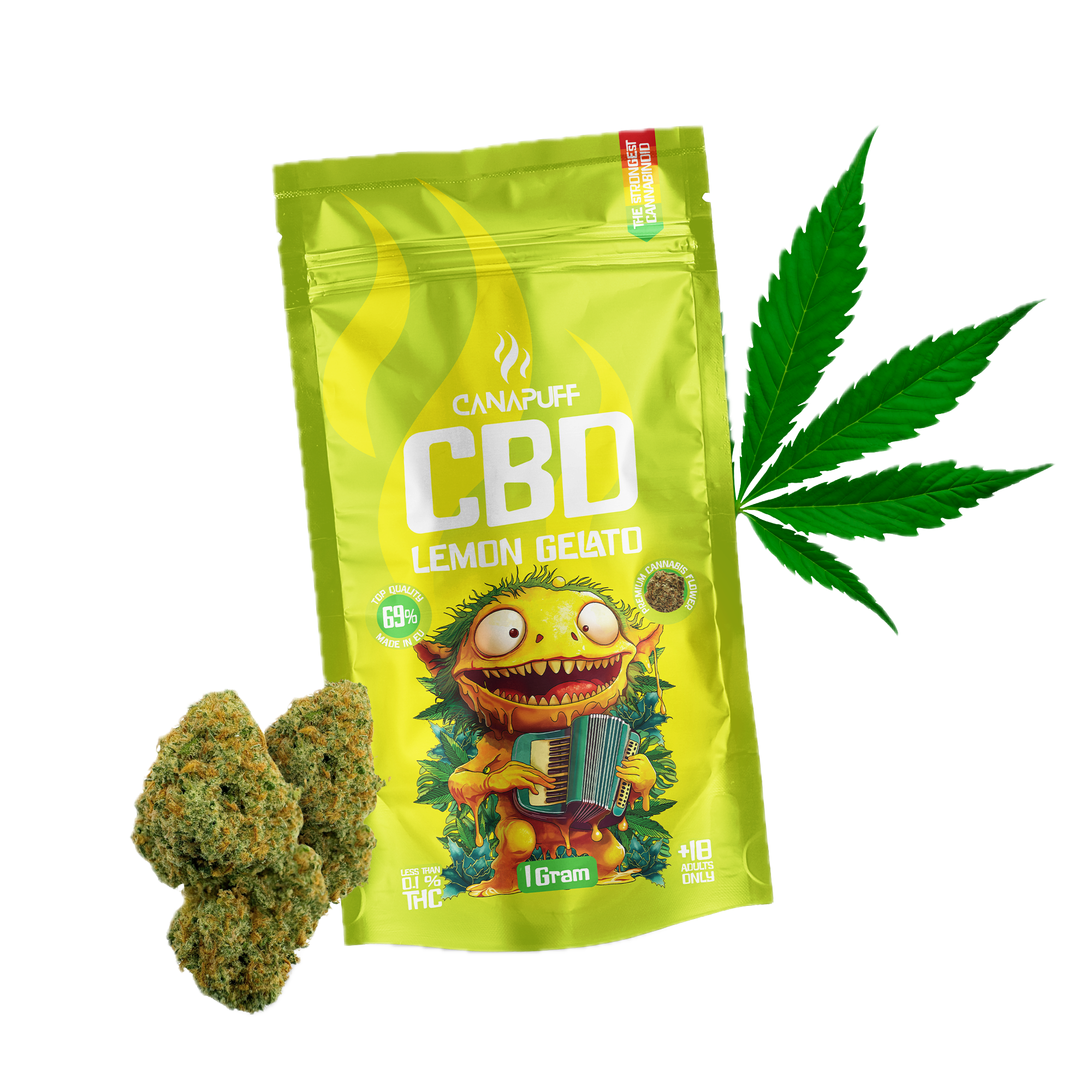 CBD Flores Lemon Gelato 69%