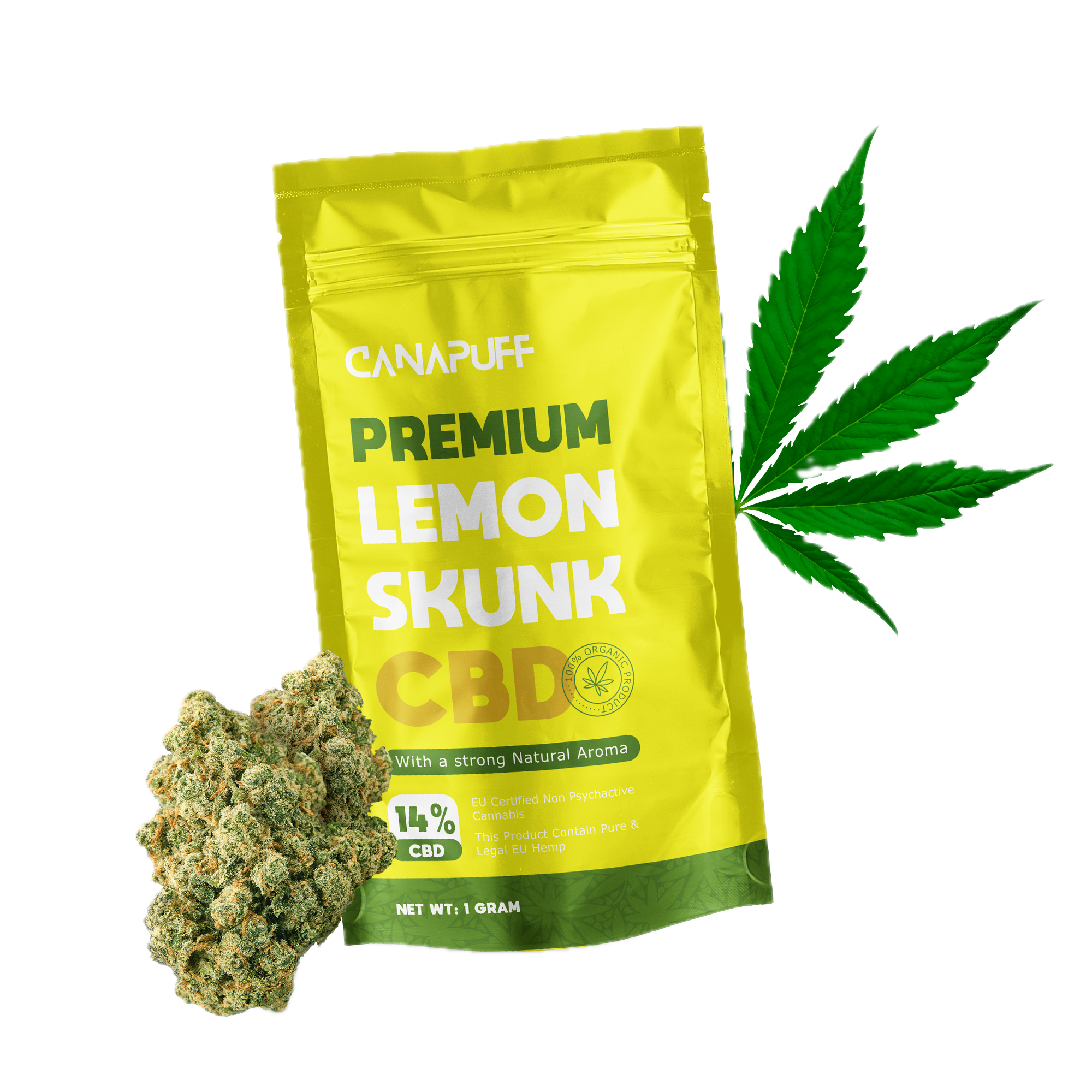 CBD Flores Lemon Skunk 14%