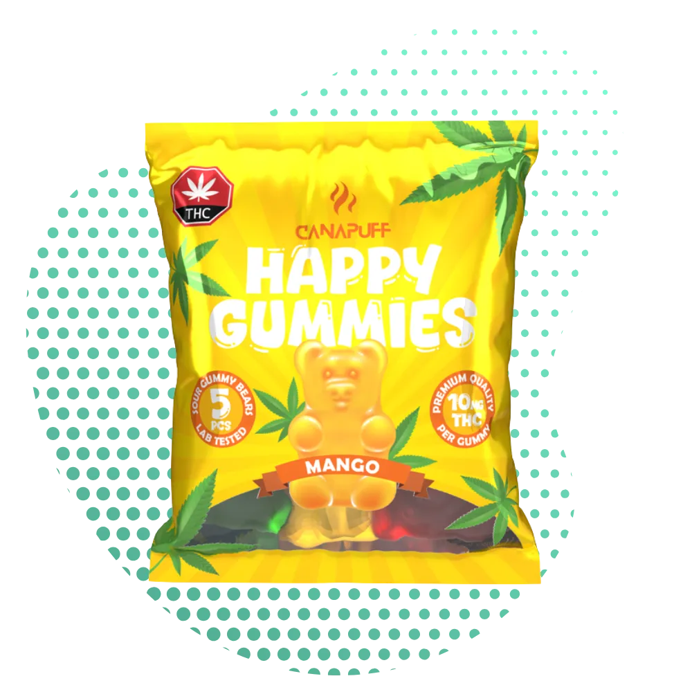 Gomas de THC Manga-Canapuff