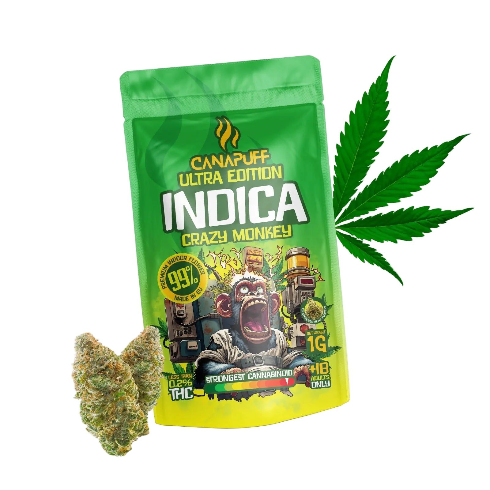 Flores Indica Crazy Monkey Ultra Edition 99%