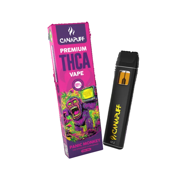 THCA Vape Panic Monkey 99% 1ml