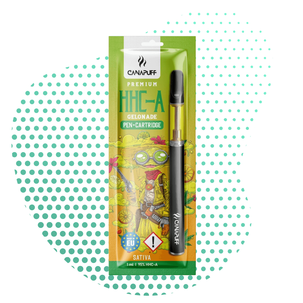 Canapuff - Gelonade - HHC-A 95% - Caneta+Cartucho Canapuff