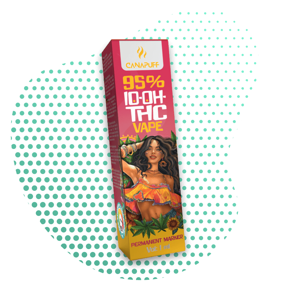 Marcador Permanente 95% 10-OH-THC - Canapuff - Uso Único - 1ml
