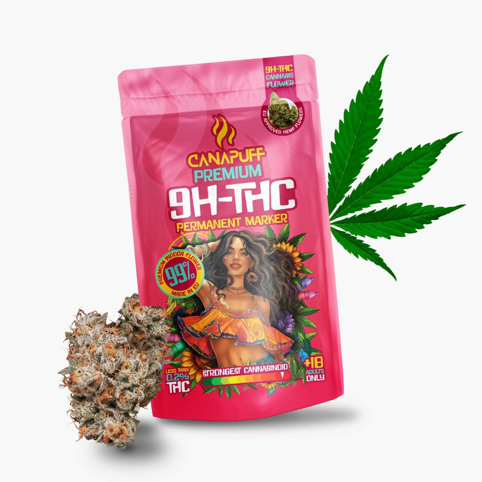 Permanent Marker 99% - Flores 9H-THC